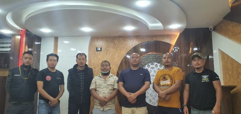The new team of the NMC Kohima Chapter.